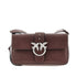 PINKO OS medium classic love slouchy leather bag