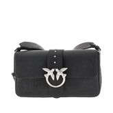 PINKO OS medium classic love slouchy leather bag