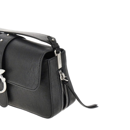 PINKO OS medium classic love slouchy leather bag