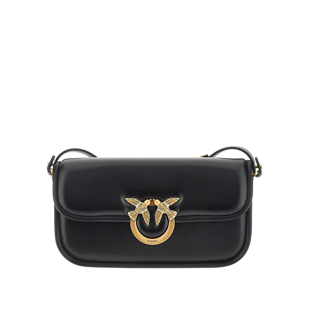 PINKO OS nappa leather small love bag box bag