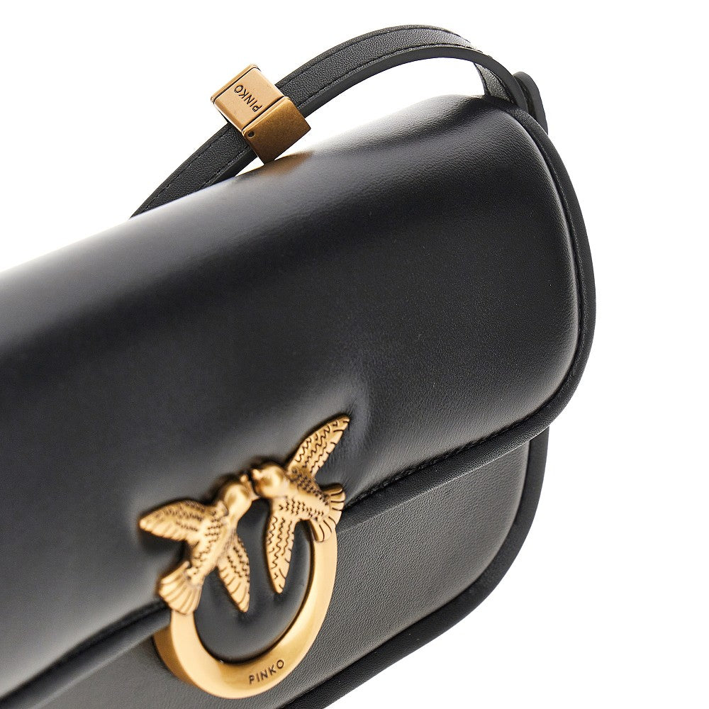 PINKO OS nappa leather small love bag box bag