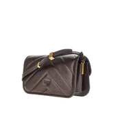 PINKO OS chevron leather big love bag box bag