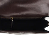 PINKO OS chevron leather big love bag box bag