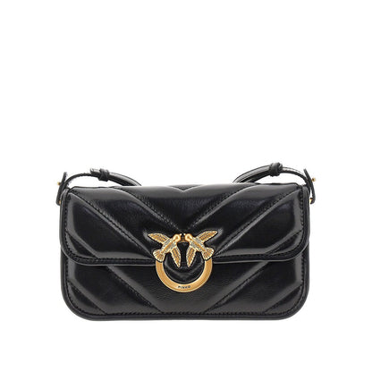 PINKO OS nappa leather small love bag box bag