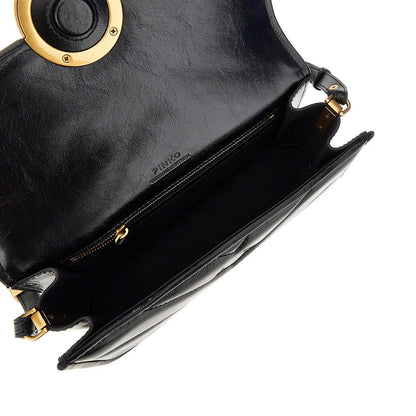 PINKO OS nappa leather small love bag box bag