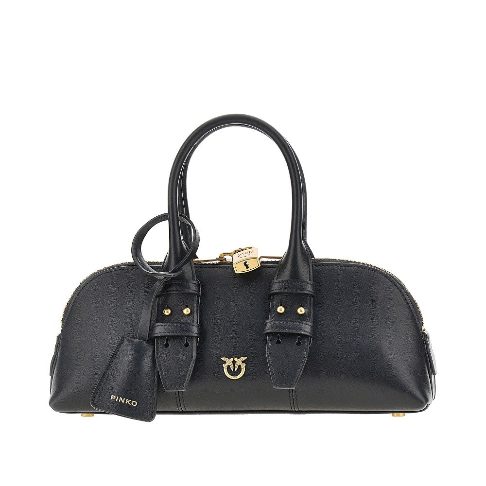 PINKO OS leather small escape bag bag