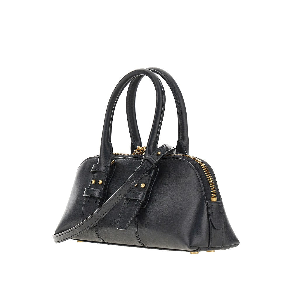 PINKO OS leather small escape bag bag