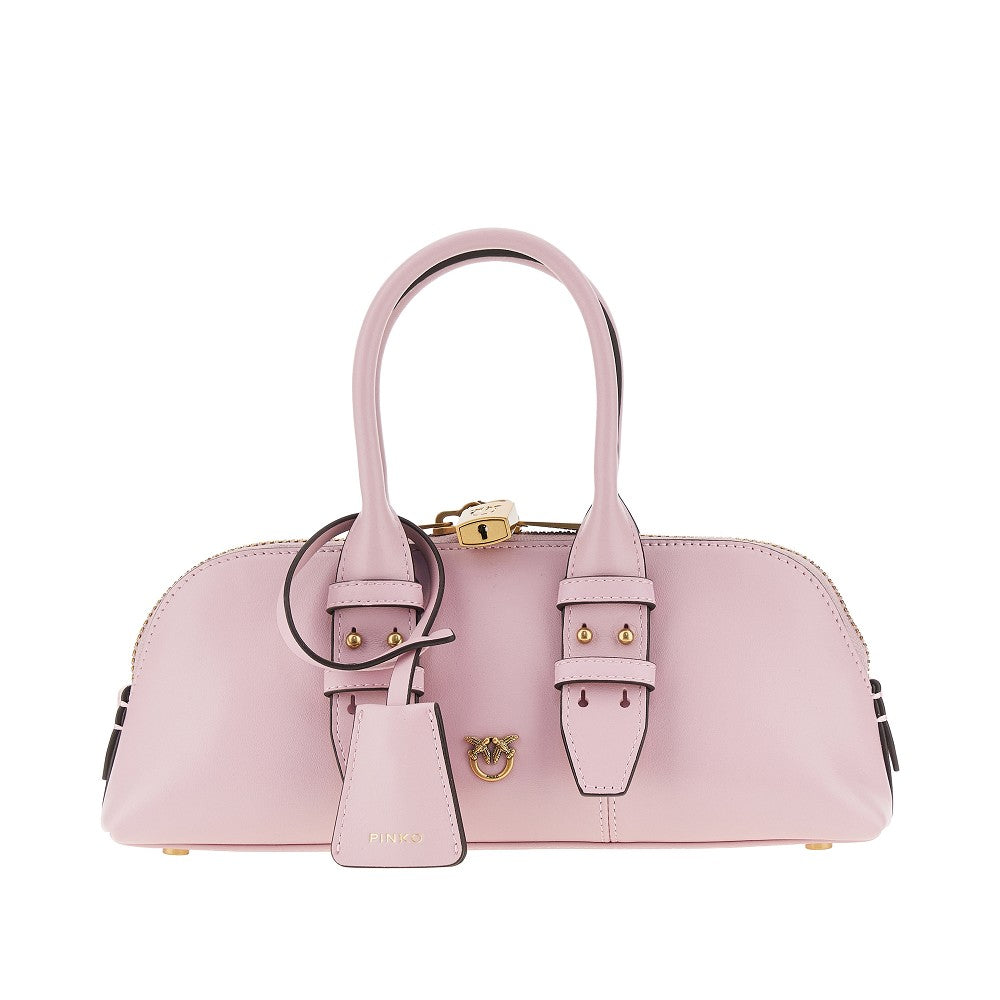 PINKO OS leather small escape bag bag