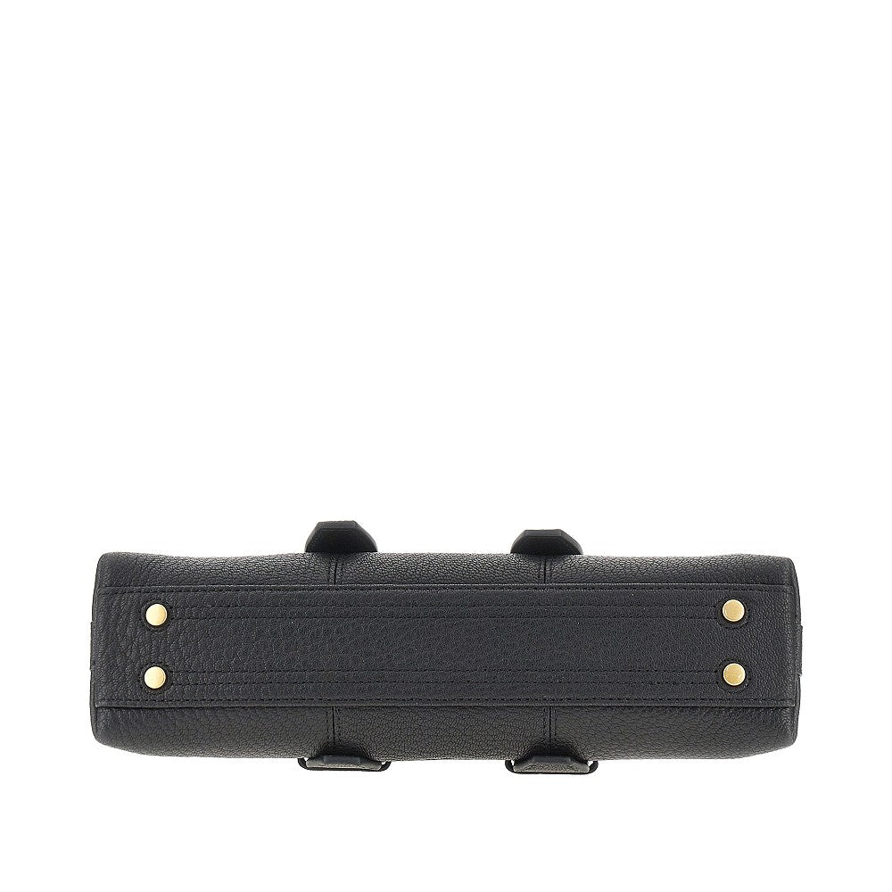 grained leather small escape bag bag