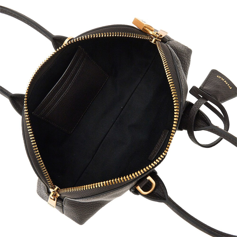 grained leather small escape bag bag