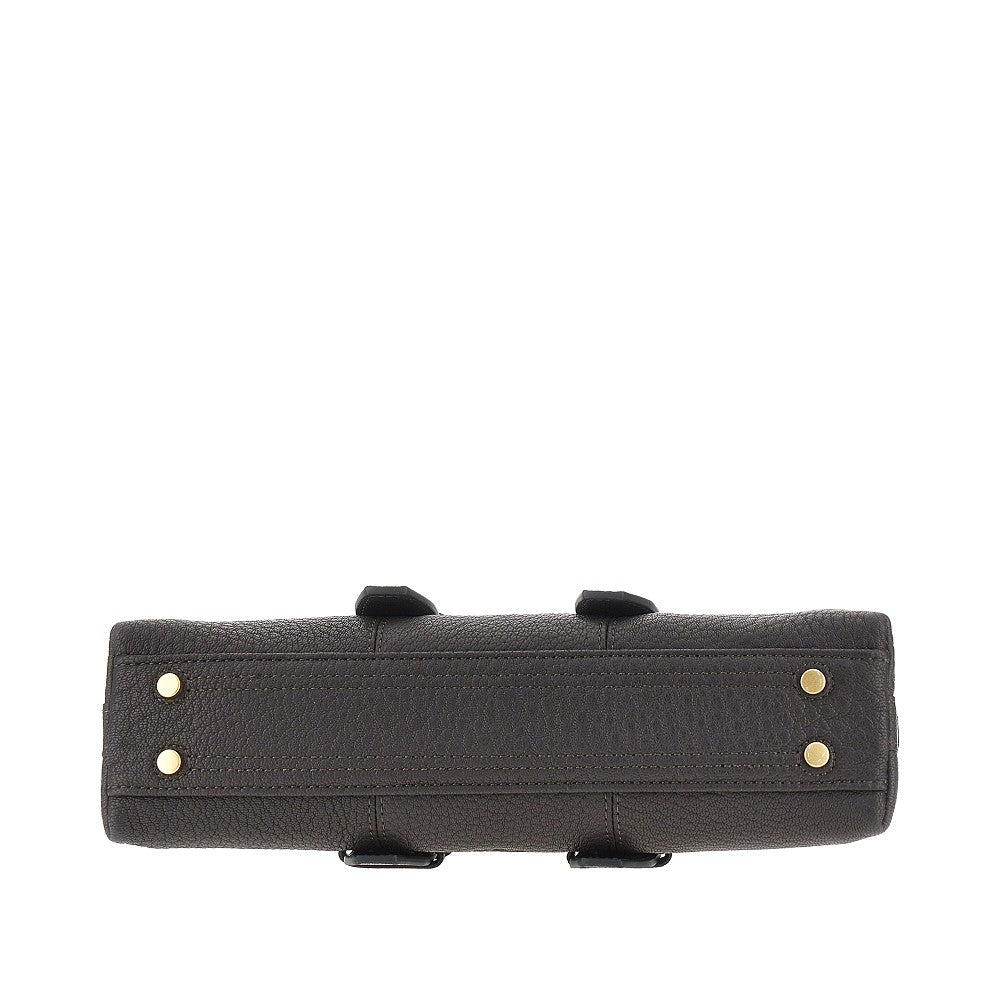 grained leather small escape bag bag