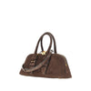 suede leather small escape bag bag