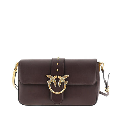 PINKO OS medium love one slouchy leather bag