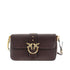 PINKO OS medium love one slouchy leather bag