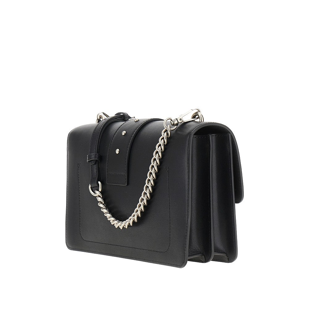 PINKO OS love one classic leather bag