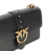PINKO OS love one classic leather bag