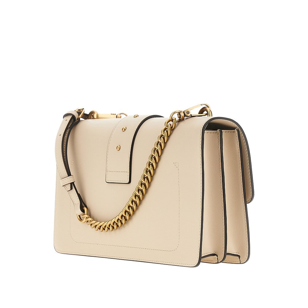 PINKO OS love one classic leather bag