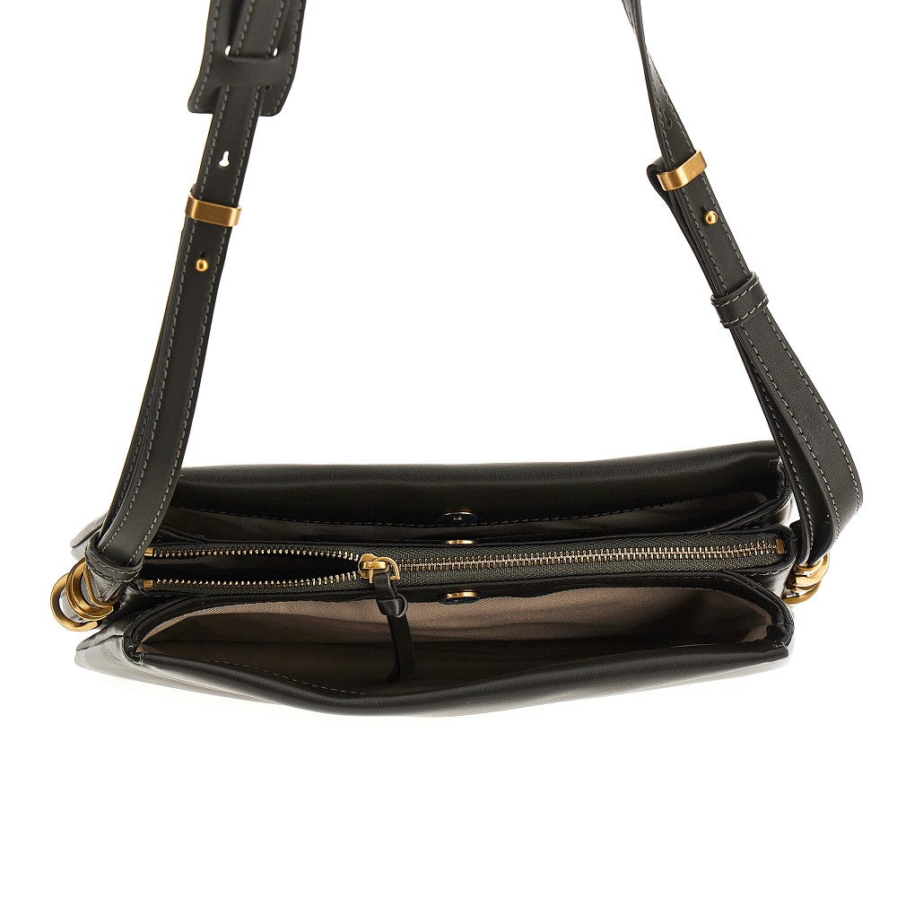 PINKO OS mini one, two, three leather bag