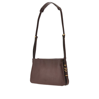 PINKO OS mini one, two, three leather bag