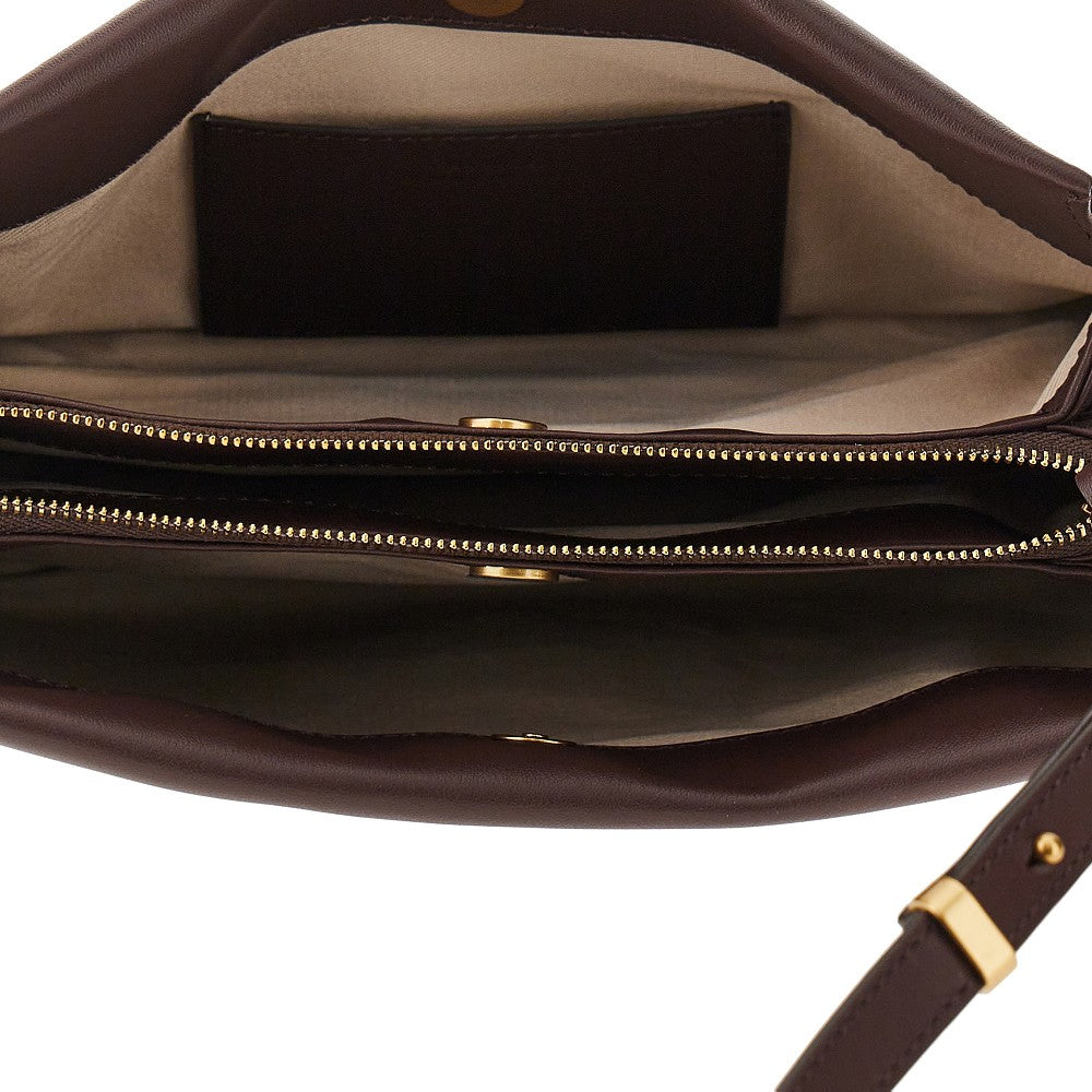 mini one, two, three leather bag