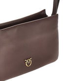 PINKO OS mini one, two, three leather bag