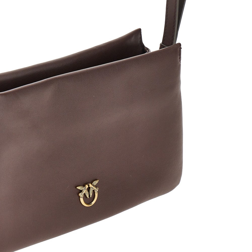 PINKO OS mini one, two, three leather bag