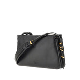 PINKO OS mini one, two, three leather bag