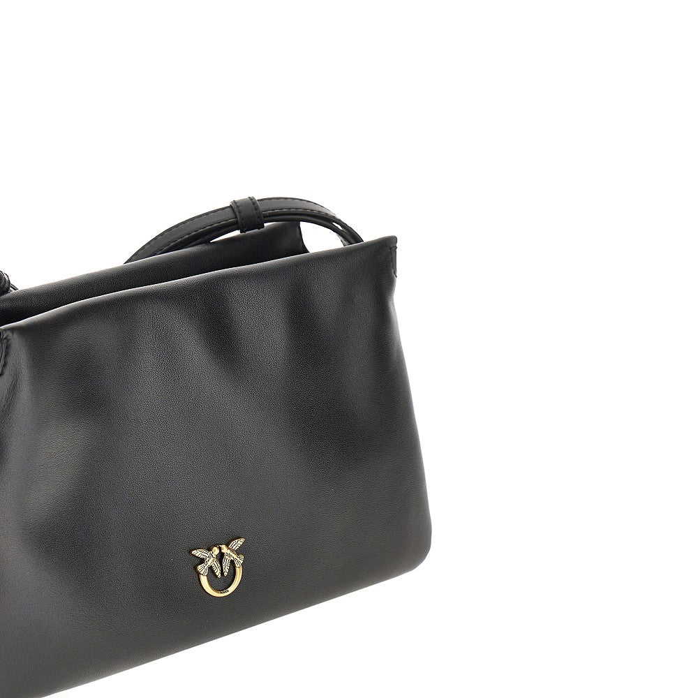 PINKO OS mini one, two, three leather bag