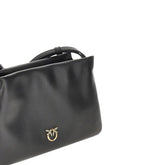 PINKO OS mini one, two, three leather bag