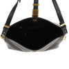 small saddle baguette leather bag