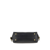 PINKO OS small saddle baguette leather bag