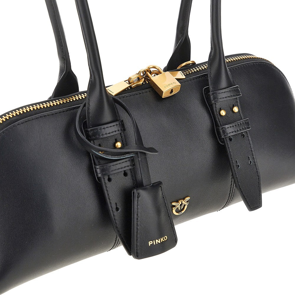 leather large escape bag horizontal bag