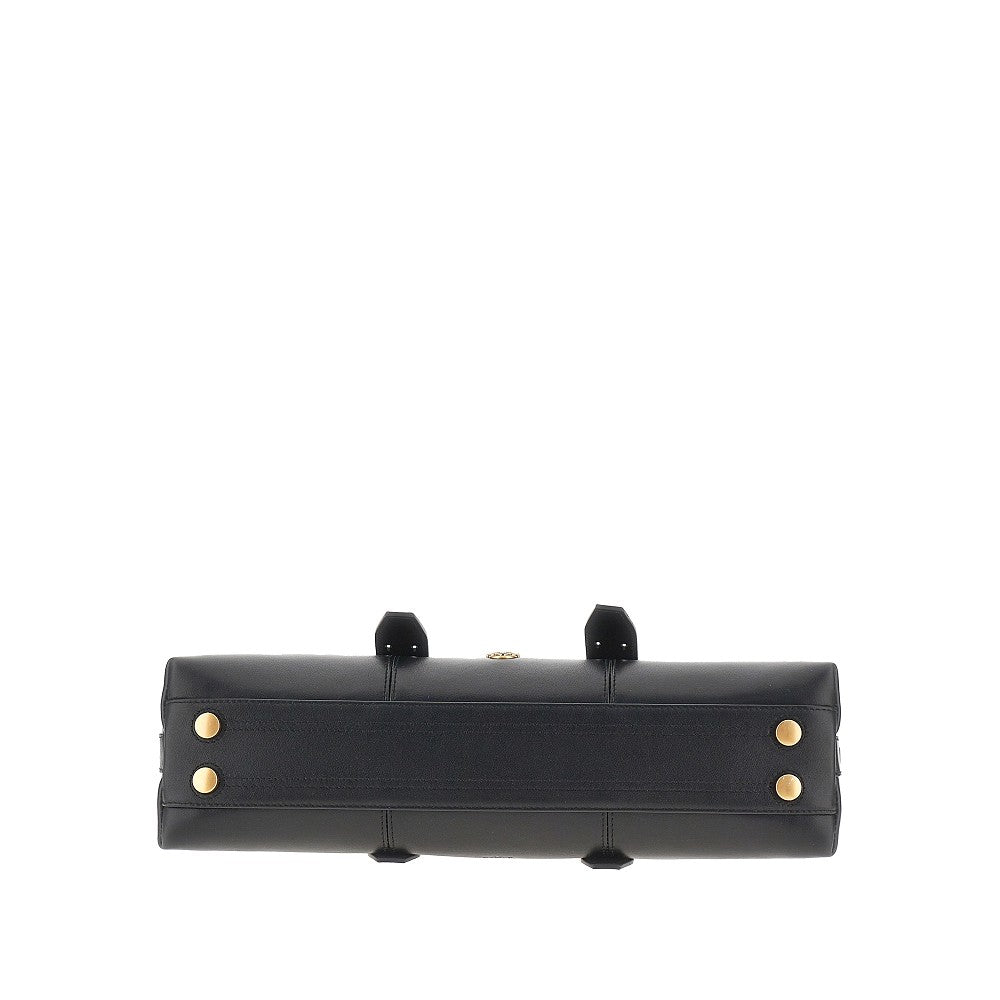 leather large escape bag horizontal bag