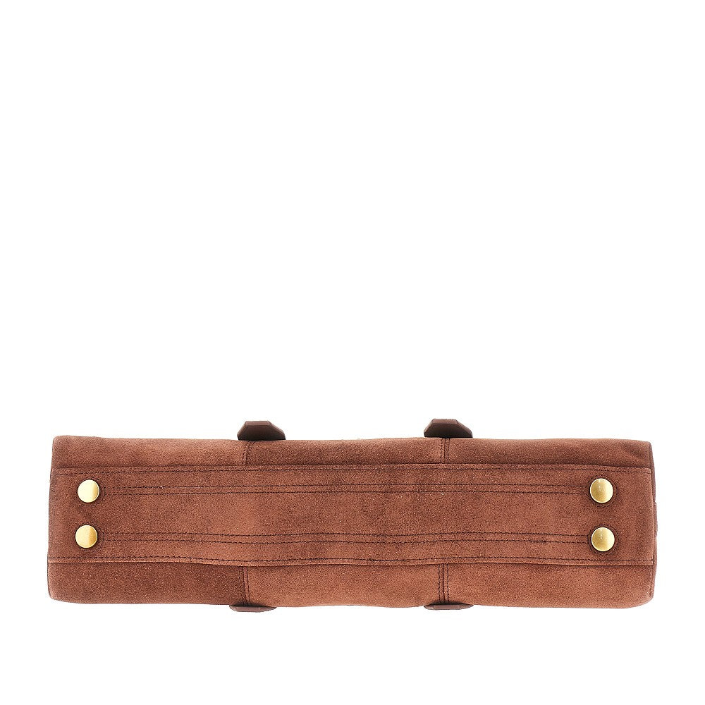 suede large escape bag horizontal bag
