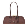 leather large escape bag horizontal bag