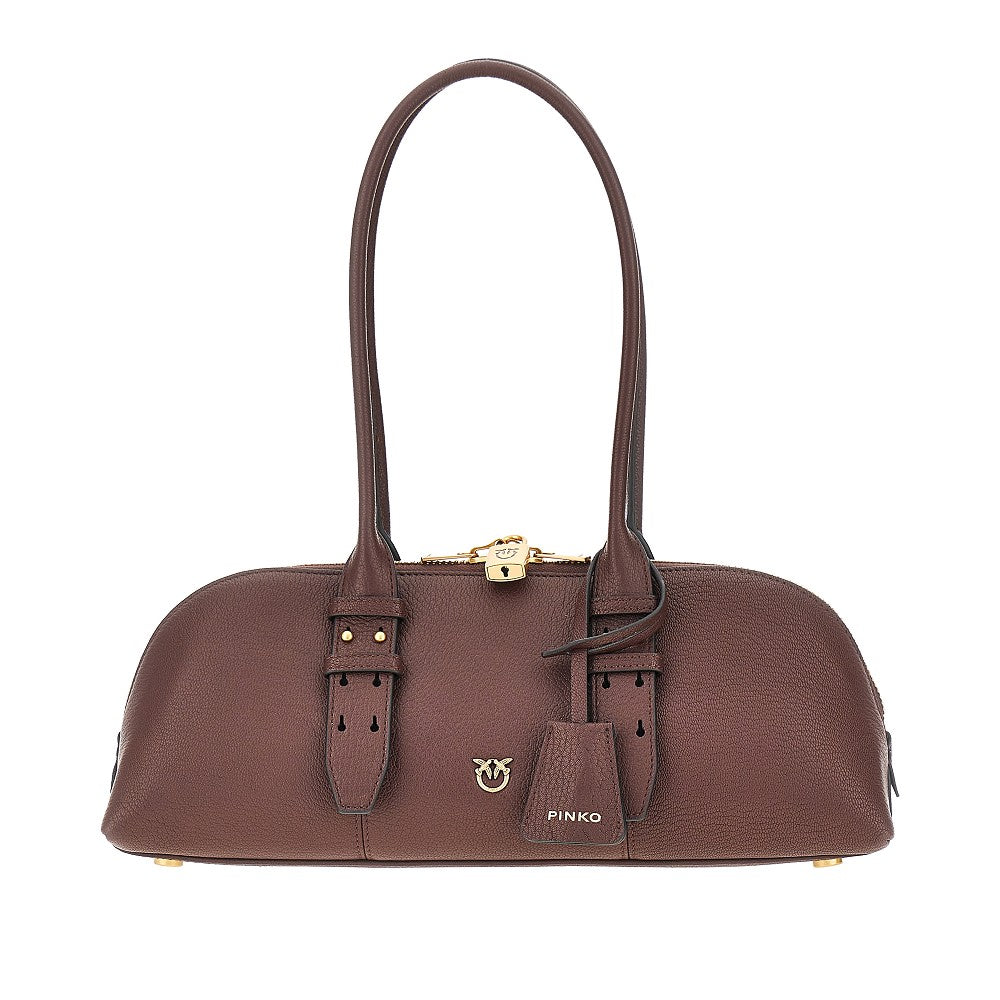 leather large escape bag horizontal bag