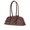 leather large escape bag horizontal bag