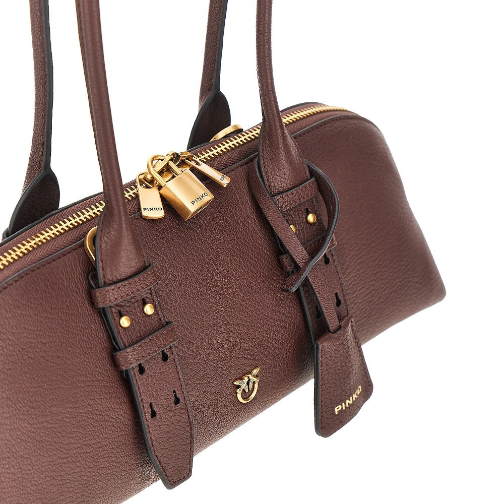 leather large escape bag horizontal bag