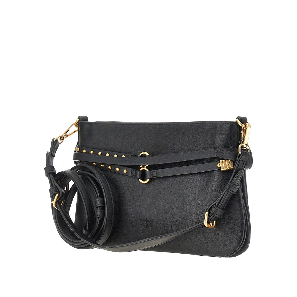 PINKO OS leather belt bag mini bag