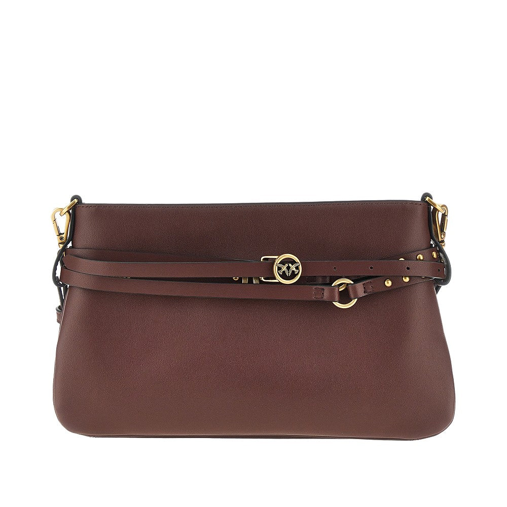 PINKO OS leather belt bag mini bag