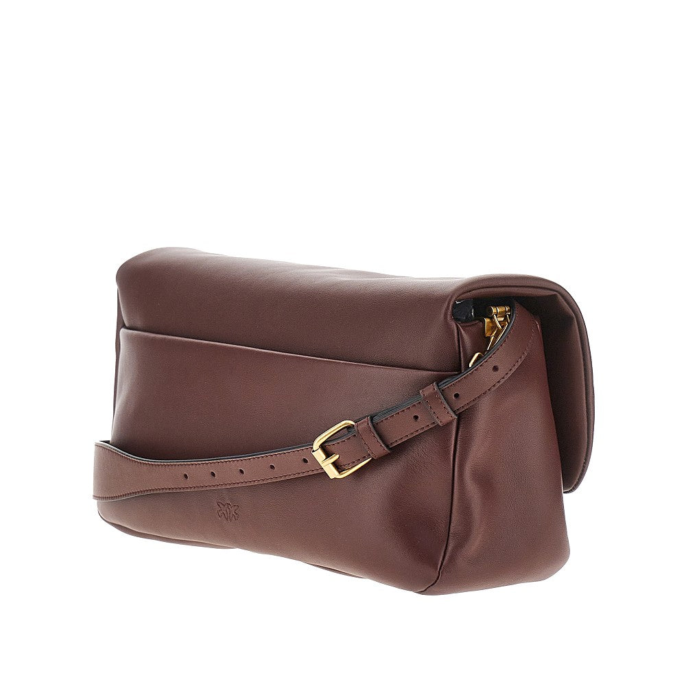 PINKO OS love bag click soft horizontal handle bag