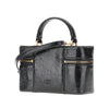 shiny leather mini vanity case