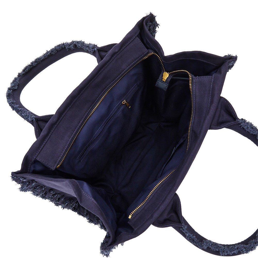 canvas medium beach shopping bag
