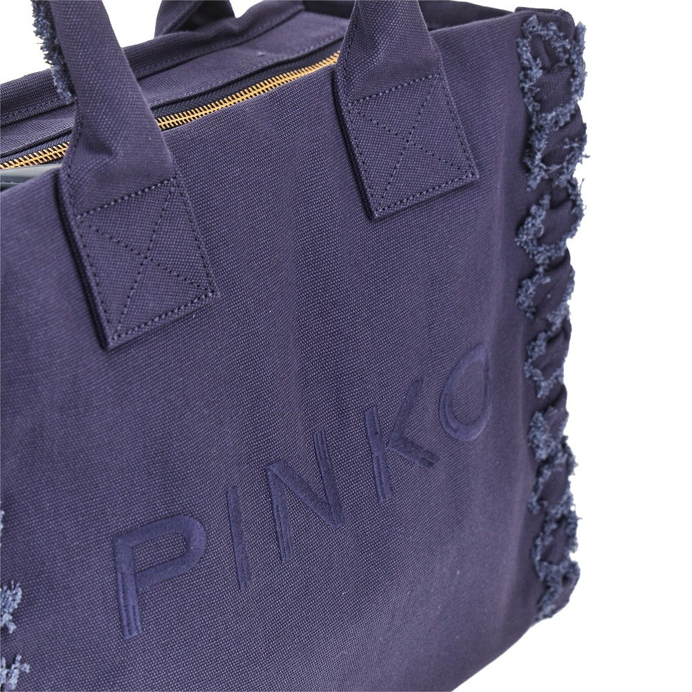 canvas medium beach shopping bag