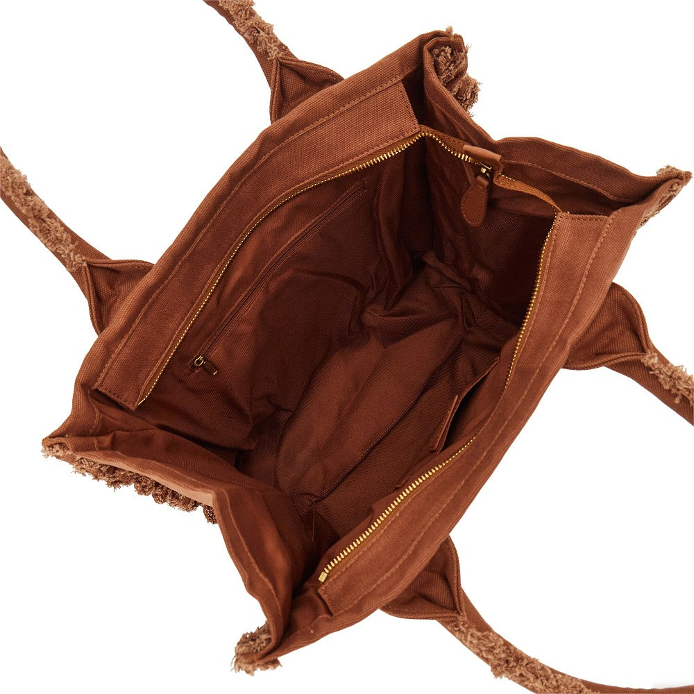 canvas medium beach shopping bag
