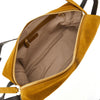 suede leather medium keeper shoulder bag
