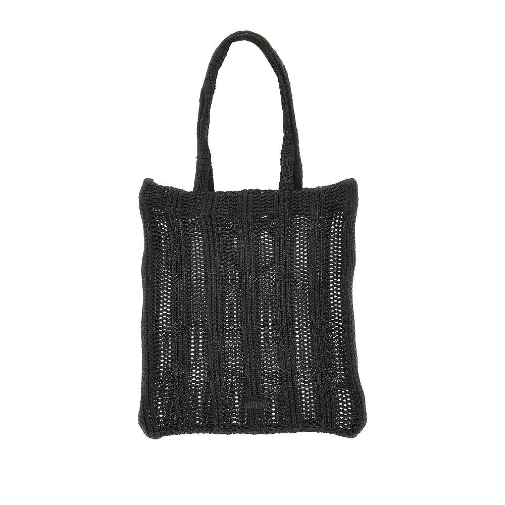 medium faux raffia easy tote bag