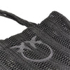 medium faux raffia easy tote bag