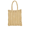 medium faux raffia easy tote bag