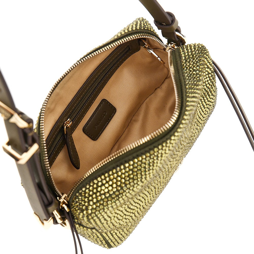 full strass mini crossbody bag